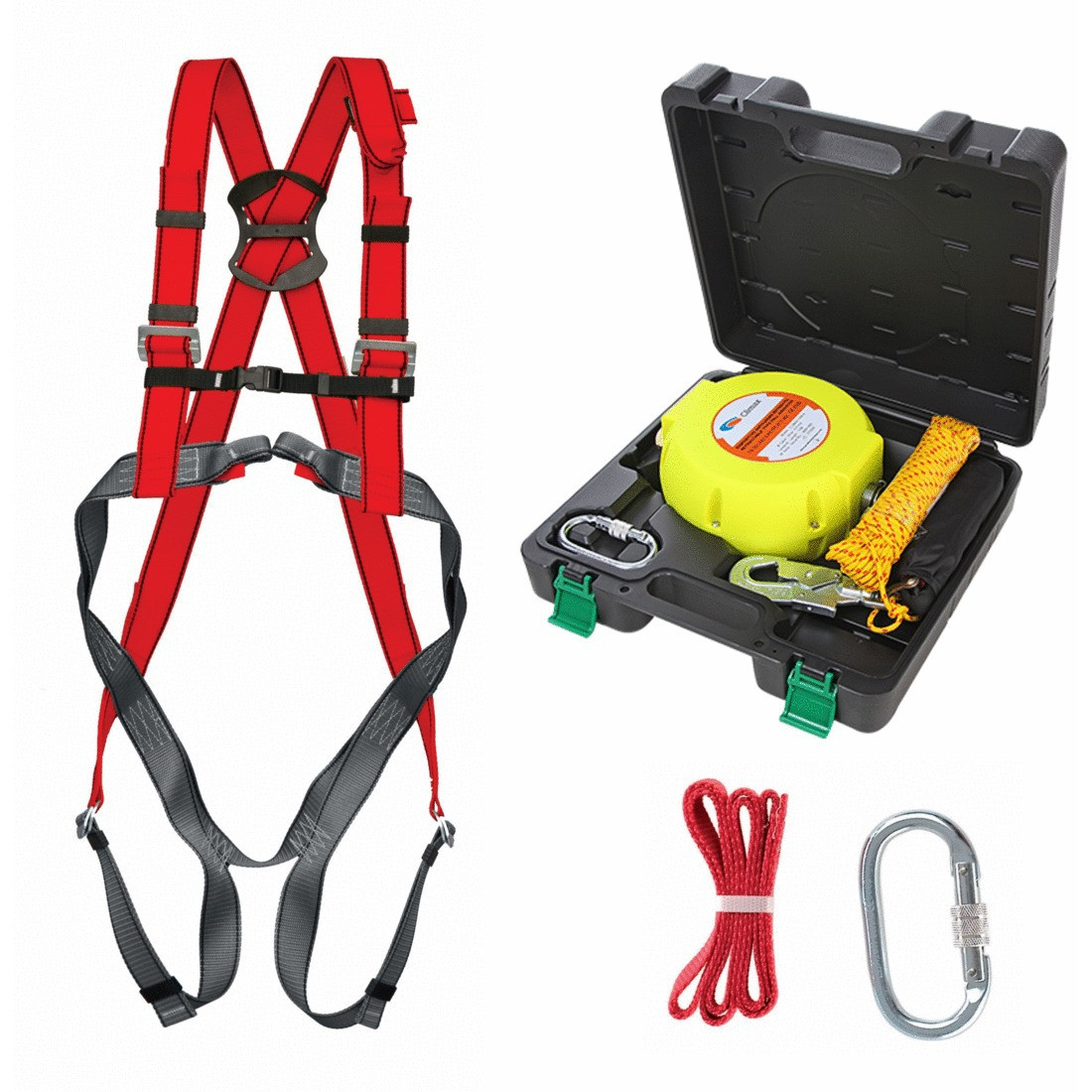 PACK antichute avec enrouleur à câble