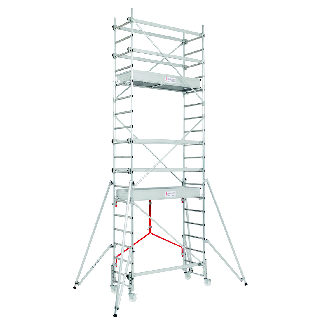 Échafaudage télescopique roulant en aluminium X'TOWER