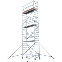Echafaudage roulant chantier 0.80 m x 2.45 m