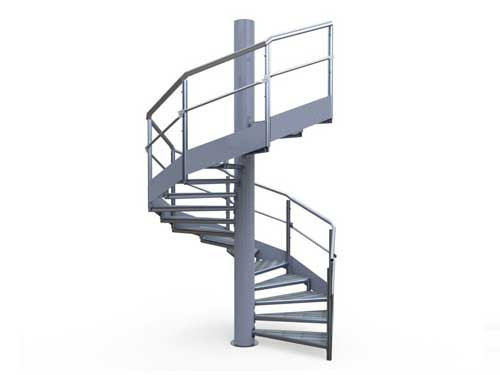 Escalier escamotable TERRACE - Escalier escamotable métal : Escaliers  Échelle Européenne