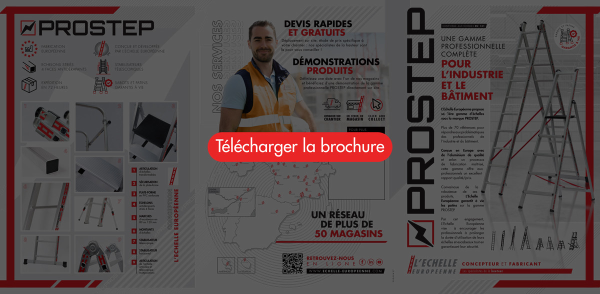 télécharger la brochure échelle Prostep