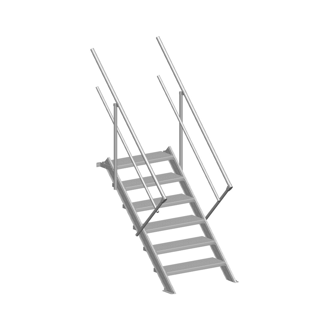 Escalier industriel 45° Largeur 800 mm
