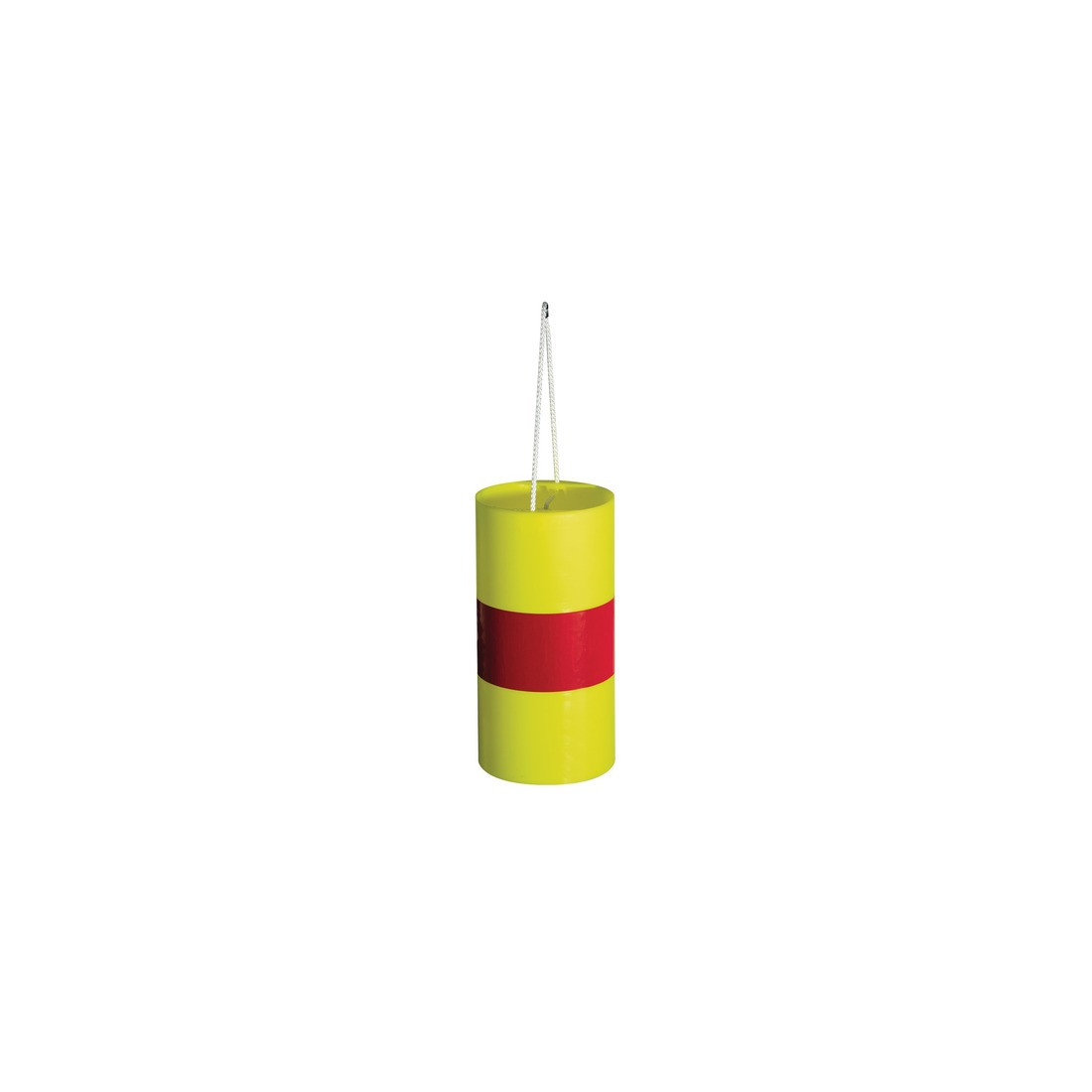 Fardier cylindrique TALIAFLUO jaune bande retro rouge