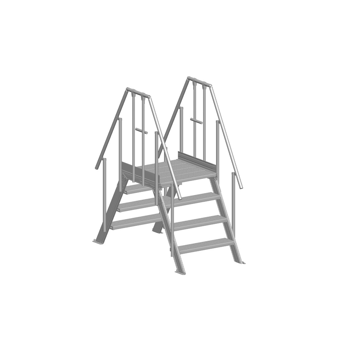 Passerelle de franchissement Leevel 60° Largeur 800 mm